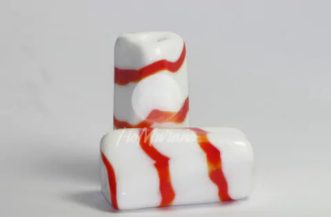 Cestavada GG - Branco com Vermelho