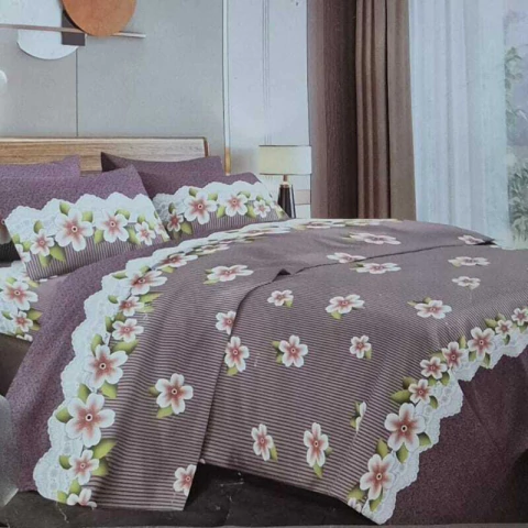 Sábanas King estampadas + una sábana ajustable de REGALO.