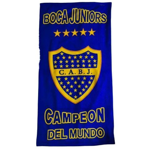 Toallon estampado + vaso + plato - Boca. - comprar online