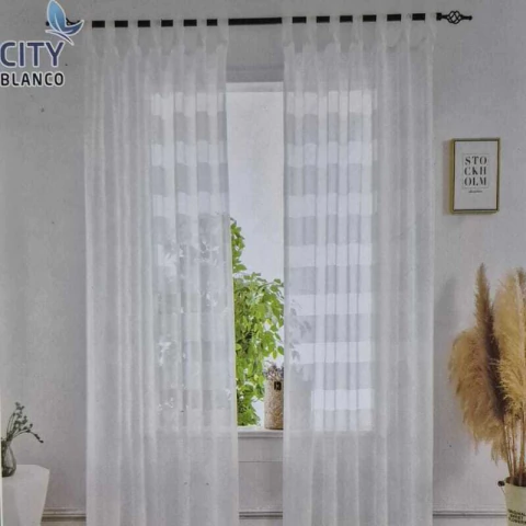 Cortina Voile con presillas - 140 x 230cm - comprar online