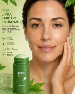 Máscara de Chá Verde inibidora de cravos - Bialma