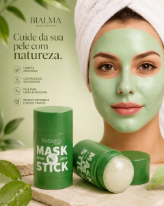 Máscara de Chá Verde inibidora de cravos na internet