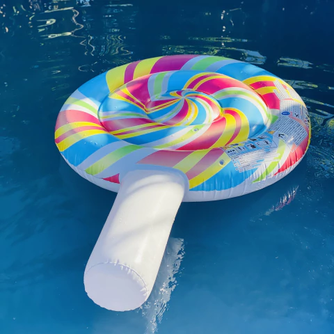 Colchoneta inflable deco helado 178 x 92 cm