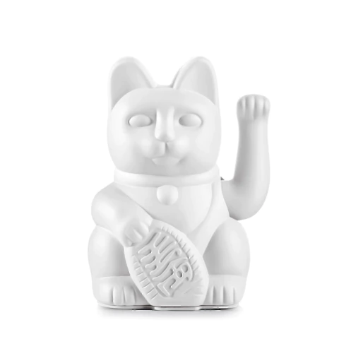 Lucky Cat 15 cm Blanco