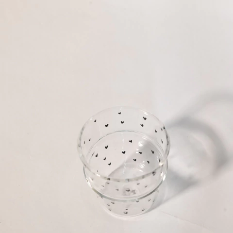 Vaso Mini Lluvia de Corazones 100 ml