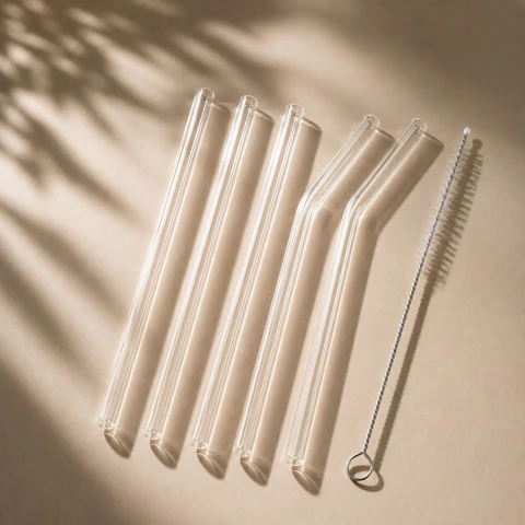 Set x4 Sorbetes se Vidrio y Cepillo 20 cm - comprar online