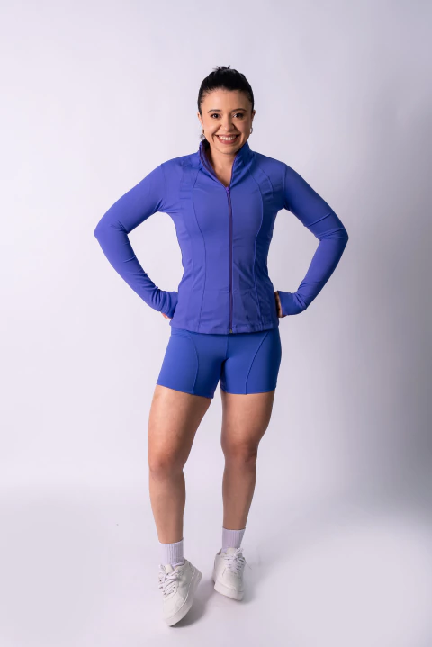 Jaqueta Sculpt – Azul Atlântico - comprar online