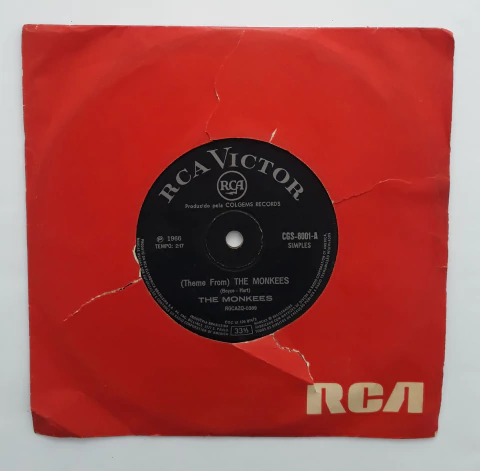 Compacto Vinil (vg) The Monkees (Theme From) 1a Ed Br 1966