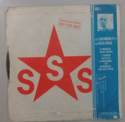 Compacto Vinil (vg+) Sigue Sigue Sputnik Love Missile F1-11