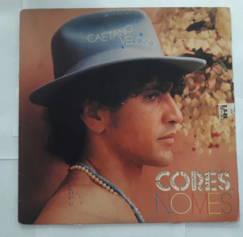 Lp Vinil (vg+) Caetano Veloso Cores Nomes Ed 1982 Br C/enc