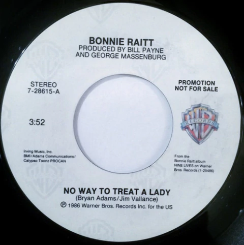 Compacto (imp.) 7 Vinil Bonnie Raitt No Way To Treat A Lady