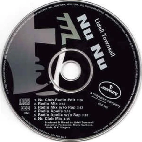 Cd Lidell Townsell Nu Nu Single Ed Usa 1992 Raro Importado