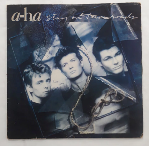 Lp Vinil (vg) A-ha Stay On This Roads Ed Br 1988 C/enc