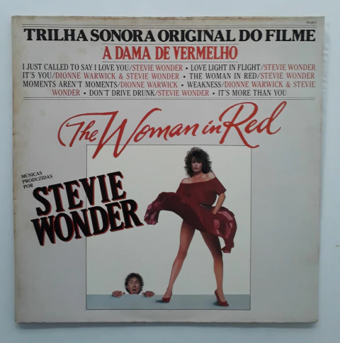 Lp Vinil (nm) Stevie Wonder The Woman In Red OST Ed Br Re
