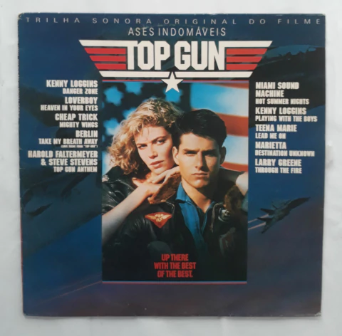 Lp Vinil (vg Top Gun Trilha Sonora Original 1a Ed Br 86 c/en