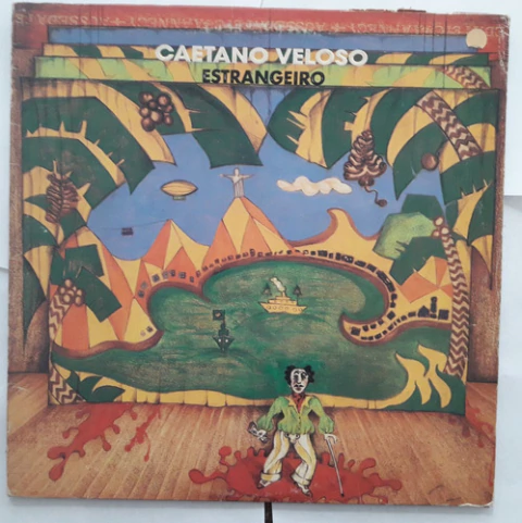 Lp Vinil (vg) Caetano Veloso Estrangeiro Ed Br 1989 C/encart