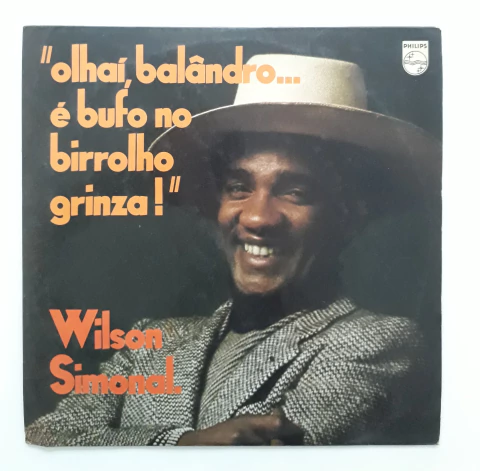 Lp Vinil (vg+) Wilson Simonal Olhaí Balândro 1a Ed Br 73