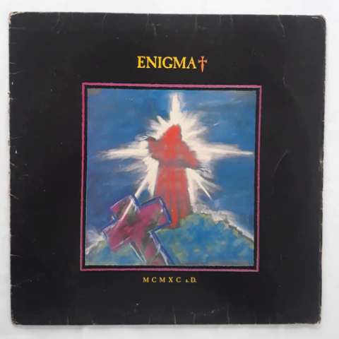 Lp Vinil (vg) Enigma Mcmxc A.d. 1a Ed Br 1991 C/encarte