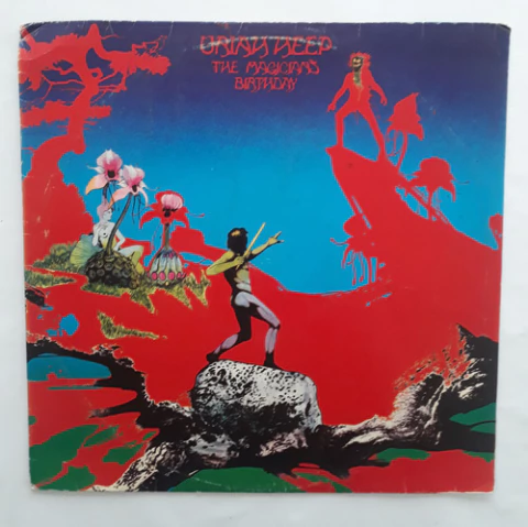 Lp Vinil (vg+ Uriah Heep The Magician's Birthday Ed Br Re 83