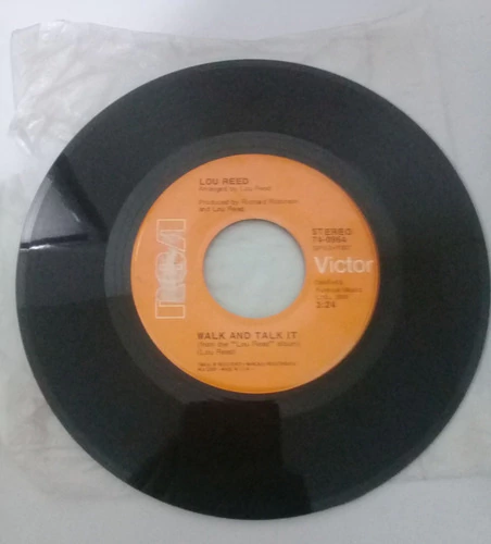 Compacto 7 Lou Reed Satellite Of Love / Walk And Talk It