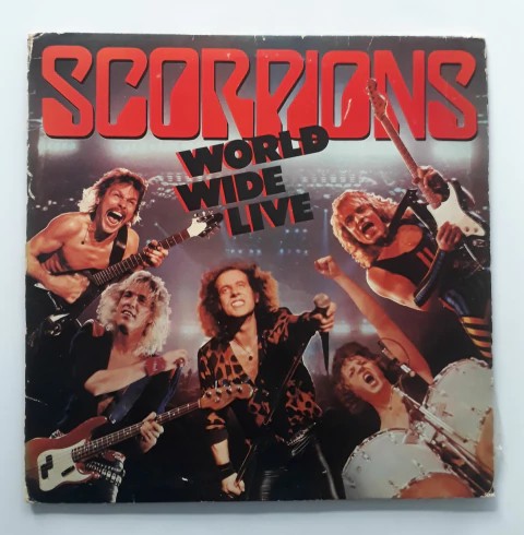2x Vinil (vg/+ Scorpions World Wide Live 1a Ed Us 1985 Gat