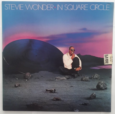 Lp Vinil (vg+) Stevie Wonder In Square Circle Ed Br 85 C/enc