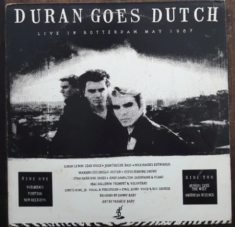 Lp Vinil (vg) Duran Duran Goes Dutch 1a. Ed. Usa 1987 Promo