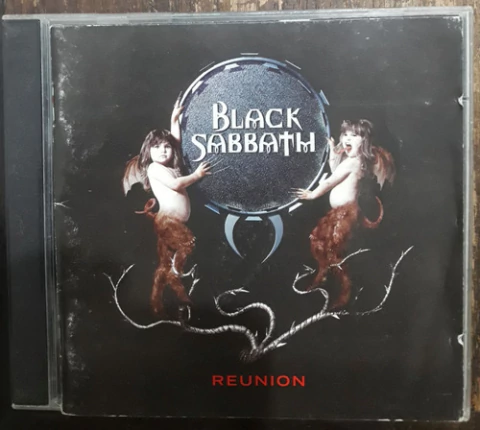 2x Cd (vg) Black Sabbath Reunion 1a Ed Br 1998 Duplo