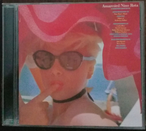 Cd (vg+) Amarcord Fellini Nino Rota Ed Us Hncd 9301 Impor