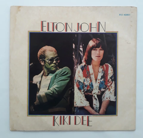 Compacto Vinil (vg/ Elton John & Kiki Dee Don't Go Breaking