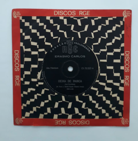 Compacto (vg+ Erasmo Carlos Deixa De Banca 1a Ed Br 1966 RGE