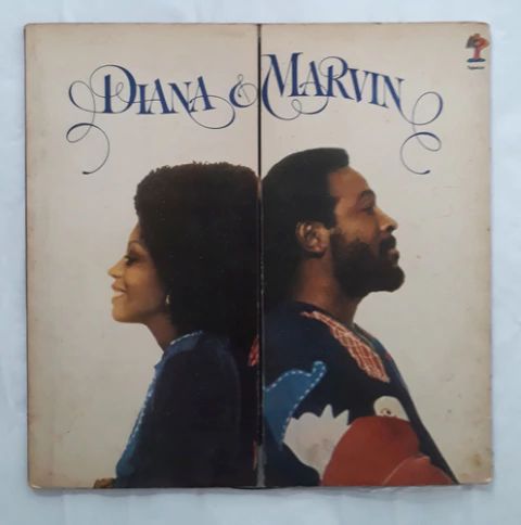 Lp Vinil (g+/) Diana Ross & Marvin Gaye 1a Ed Br 1973 Gat