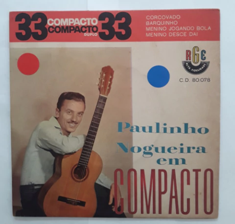 Compacto Vinil 7 (vg+) Paulinho Nogueira Em Compacto Ed. Br