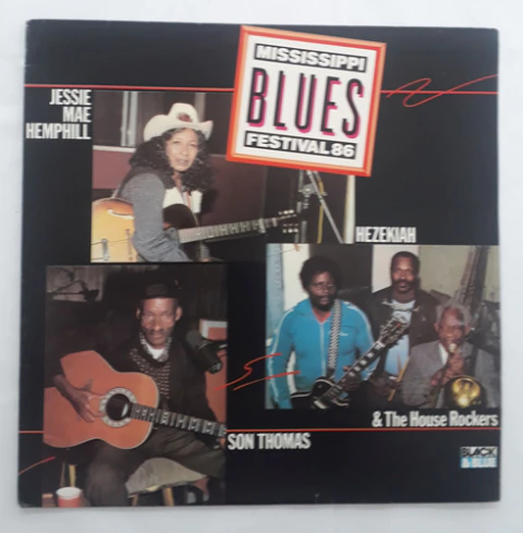 Lp Vinil (nm) Mississippi Blues Festival 86 1a Ed Br 86 Comp
