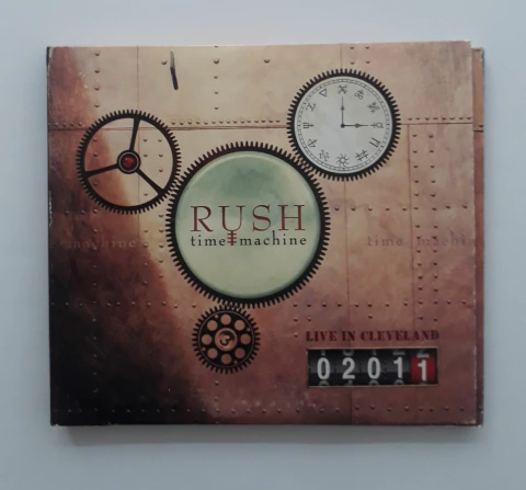 2x CD (vg+ Rush Time Machine 2011 Live In Cleveland 1a Ed Br