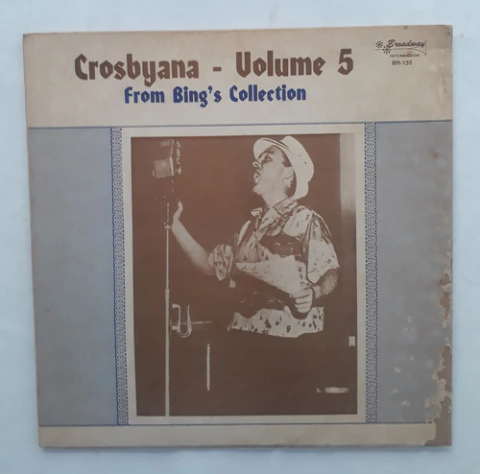 Vinil (vg+/) Bing Crosby Crosbyana Volume 5 1a Ed Us Comp