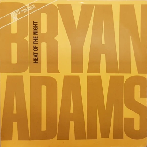 Lp Vinil (m) 12 Bryan Adams Heat Of The Night Promo 1987