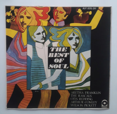 Lp Vinil (vg/+) The Best Of Soul 1a Ed Br 1968