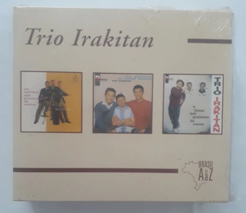 Box 3x Cd (m) Trio Irakitan Brasil De A A Z Ed 2002 Lacrado