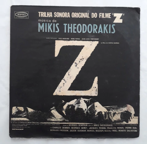Vinil (g+/vg Mikis Theodorakis Trilha Filme Z 1a Ed Br 69 Mo