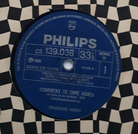 Compacto Vinil (vg+) Françoise Hardy Comment Te Dire Adieu