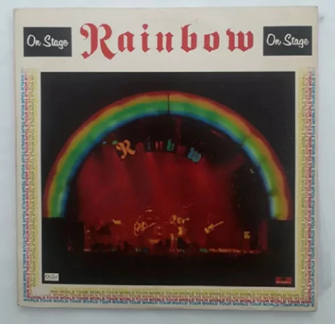 Lp Vinil (vg+) Rainbow On Stage 1a Ed Br St 1978 Gatefold