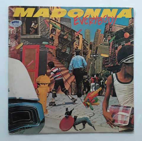 Lp Vinil (vg/+) Madonna Everybody 1a Ed Br 1982 Mix 12"