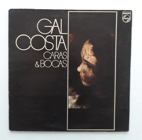 Lp Vinil (vg+) Gal Costa – Caras E Bocas Ed Br Re 1977