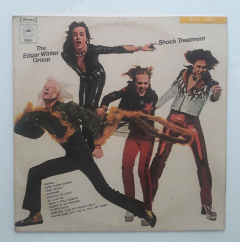 Lp Vinil (vg The Edgar Winter Group Shock Treatment Ed Br 74