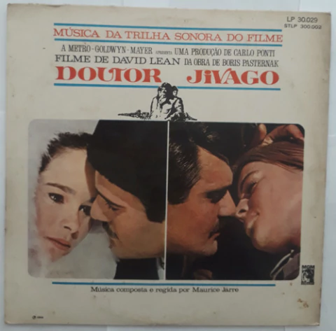 Lp Vinil (vg/+) Maurice Jarre Trilha Do Filme Doutor Jivago