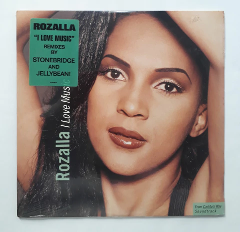 Lp Vinil (m Rozalla I Love Music 1a Ed Us 1993 Remix Lacrado