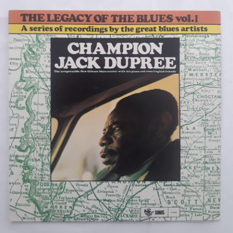 Lp Vinil (nm) Champion Jack Dupree Legacy Of The Blues Vol 1