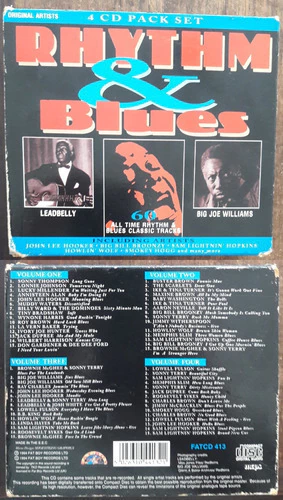 Box 4x Cd (nm) Pack Set Rhythm & Blues Ed Uk 1994 Importado