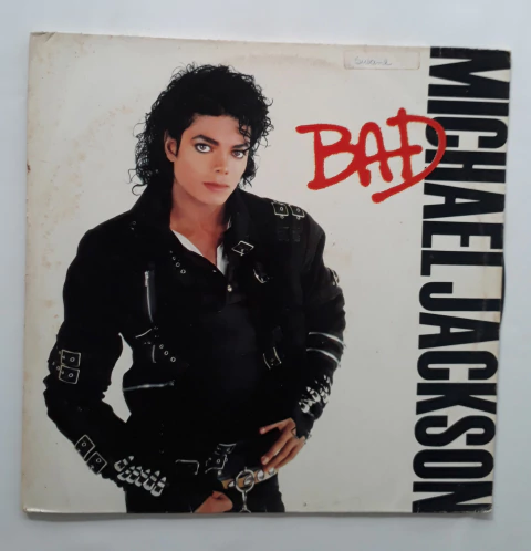 Lp Vinil (vg) Michael Jackson Bad 1a Ed Br 1987 s/enc